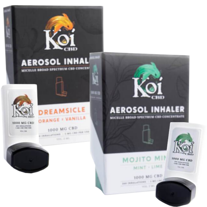 Koi Naturals Broad Spectrum CBD Inhaler - 1,000mg (a Inhaler) made by Koi CBD sold at CBD Emporium