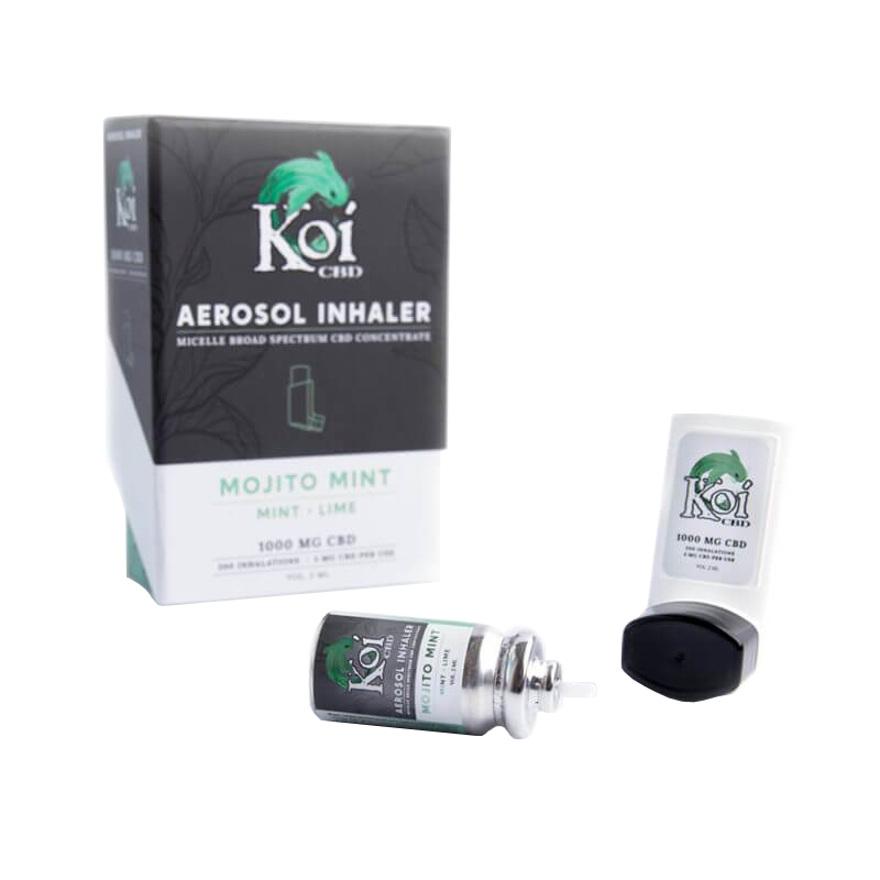 Koi Naturals Broad Spectrum CBD Inhaler - 1,000mg (a Inhaler) made by Koi CBD sold at CBD Emporium