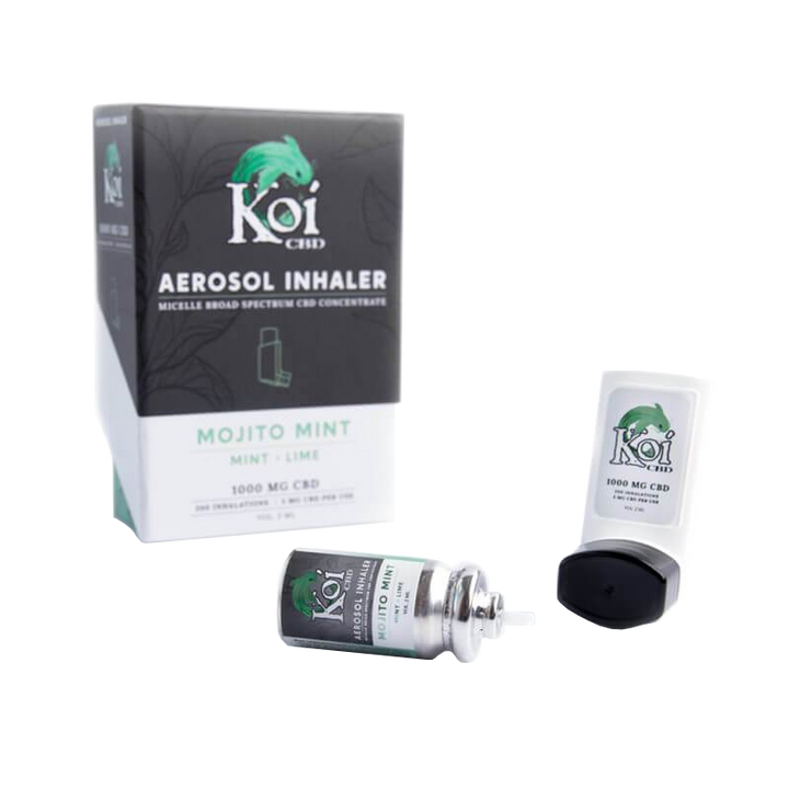 Koi Naturals Broad Spectrum CBD Inhaler - 1,000mg (a Inhaler) made by Koi CBD sold at CBD Emporium