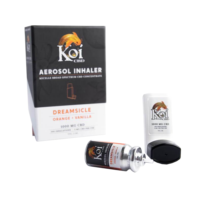 Koi Naturals Broad Spectrum CBD Inhaler - 1,000mg (a Inhaler) made by Koi CBD sold at CBD Emporium