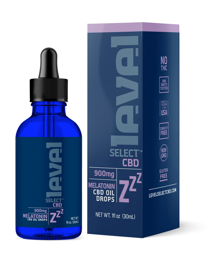Level Select ZZZ Tinctures - Vanilla (CBD+Melatonin) (a Tincture) made by Level Select sold at CBD Emporium