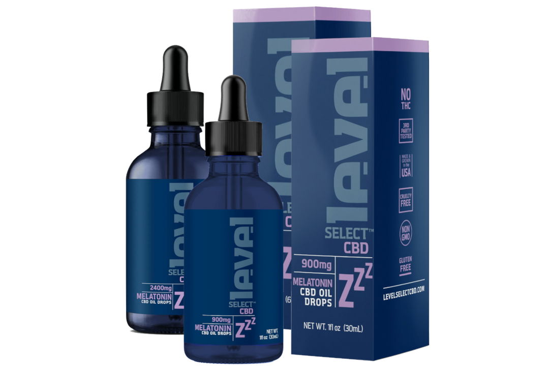 Level Select Broad Spectrum CBD ZZZ Tincture - Vanilla (CBD+Melatonin) (a Tincture) made by Level Select CBD sold at CBD Emporium