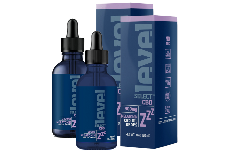 Level Select Broad Spectrum CBD ZZZ Tincture - Vanilla (CBD+Melatonin) (a Tincture) made by Level Select CBD sold at CBD Emporium