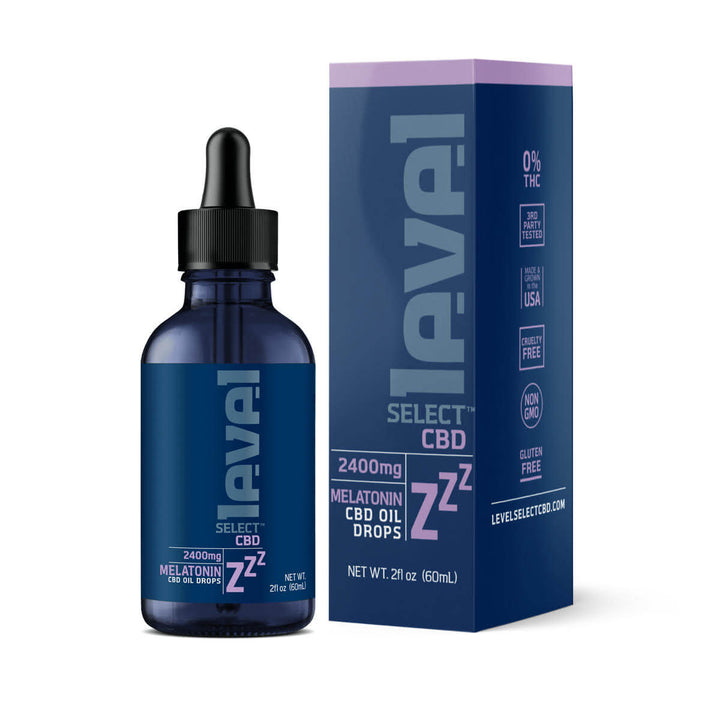 Level Select ZZZ Tinctures - Vanilla (CBD+Melatonin) (a Tincture) made by Level Select sold at CBD Emporium