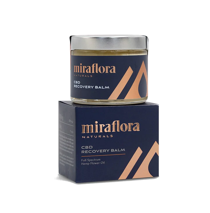 Miraflora Full Spectrum CBD Balm, Recovery