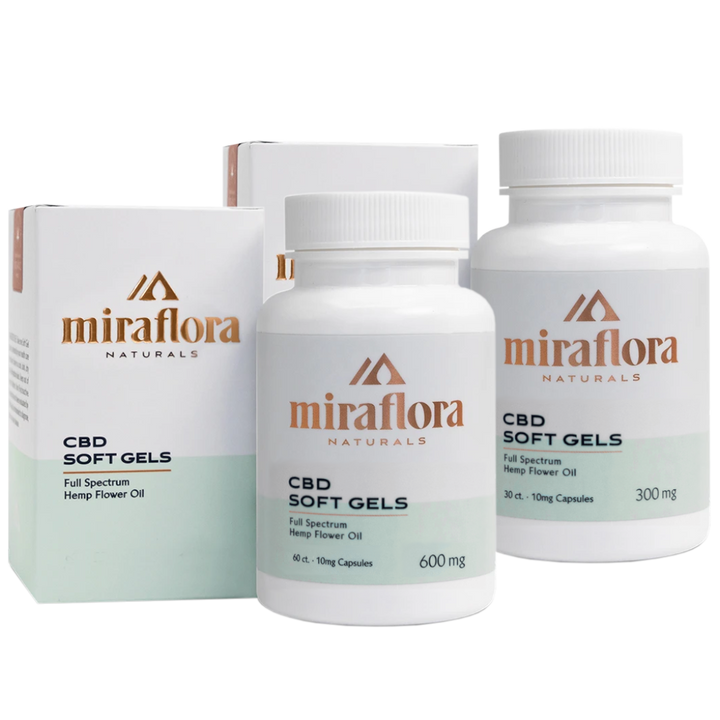 Miraflora Full Spectrum CBD Softgels