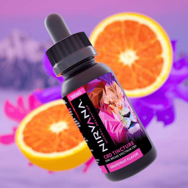 Nirvana CBD Tinctures - Grapefruit (a Tincture) made by Nirvana CBD sold at CBD Emporium