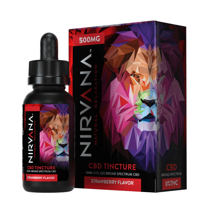 Nirvana CBD Tinctures - Strawberry