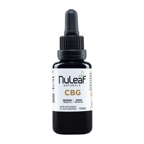 NuLeaf Naturals Full Spectrum CBG Tincture, Unflavored