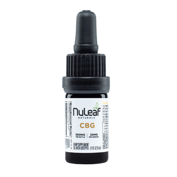 NuLeaf Naturals Full Spectrum CBG Tincture, Unflavored