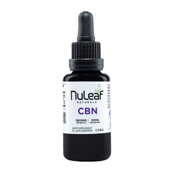 NuLeaf Naturals Full Spectrum CBN Tincture, Unflavored