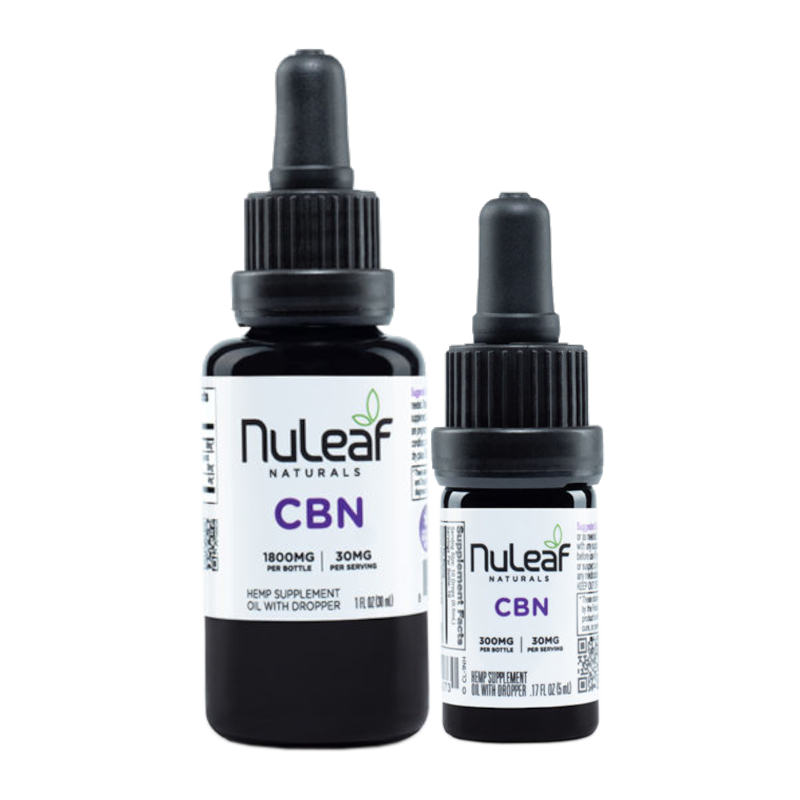 NuLeaf Naturals Full Spectrum CBN Tincture, Unflavored