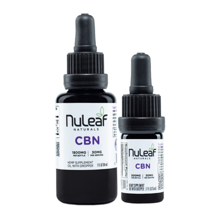 NuLeaf Naturals Full Spectrum CBN Tincture, Unflavored