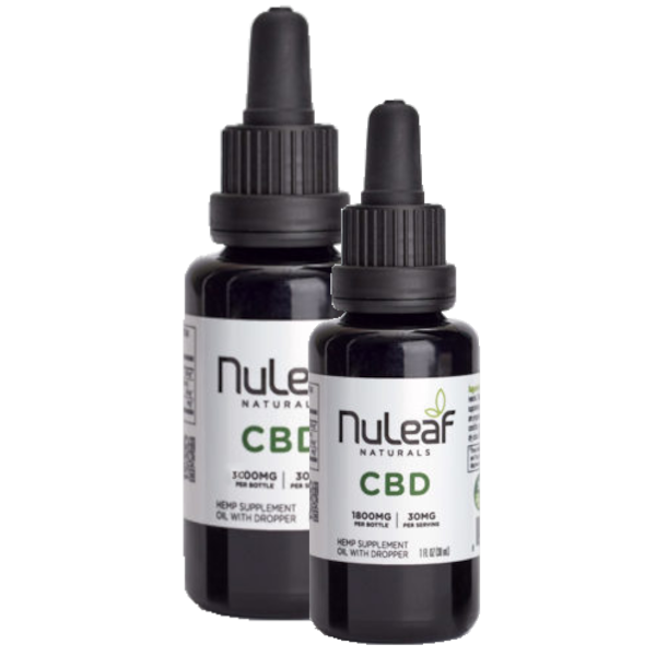 NuLeaf Naturals Full Spectrum CBD Tincture, Unflavored