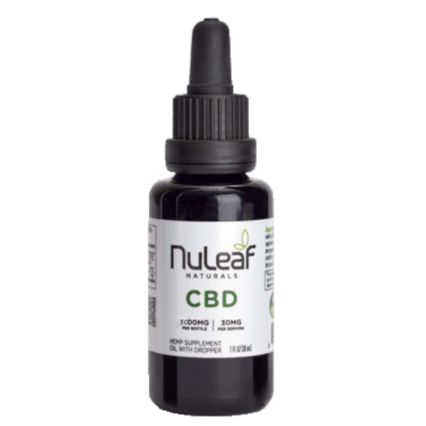 NuLeaf Naturals Full Spectrum CBD Tincture, Unflavored