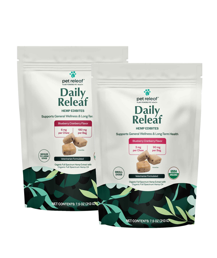 Pet Releaf CBD Softchews, Cranberry Blueberry Flavor