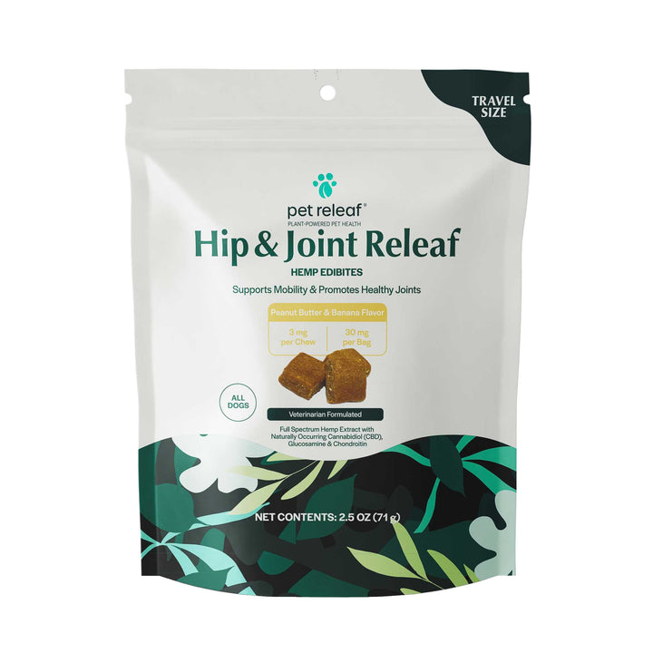 Pet Releaf CBD Softchews, Peanut Butter Banana Flavor