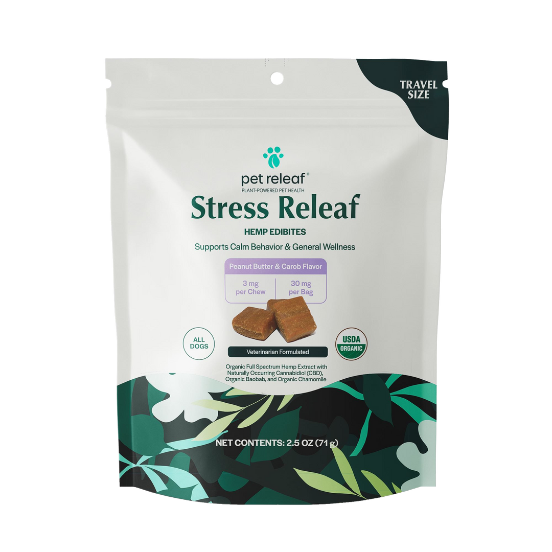 Releaf CBD Softchews, Peanut Butter Carob Flavor