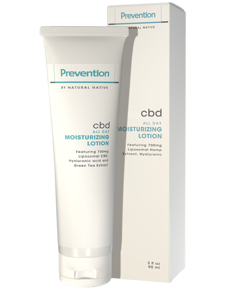 Prevention By Natural Native Full Spectrum CBD Moisturizing Lotion - 700mg