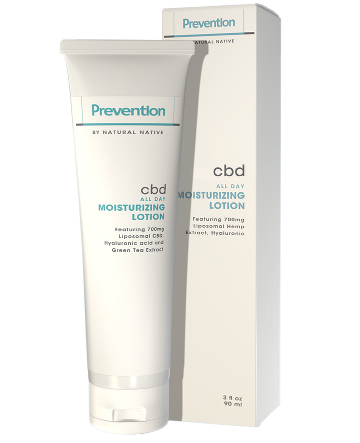 Prevention By Natural Native Full Spectrum CBD Moisturizing Lotion - 700mg