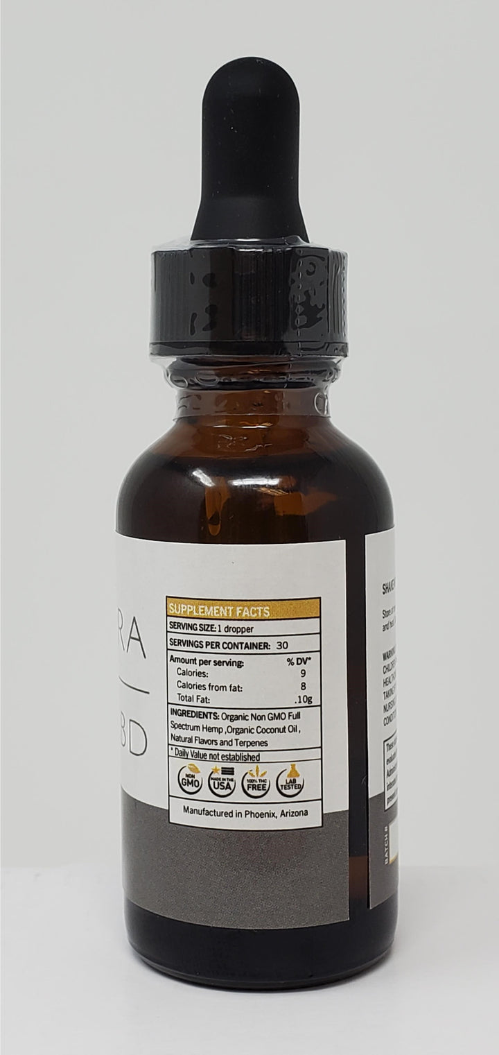 Pure Flora Full Spectrum CBD Tincture - 750mg, 1oz (a Tincture) made by Pure Flora Wellness sold at CBD Emporium