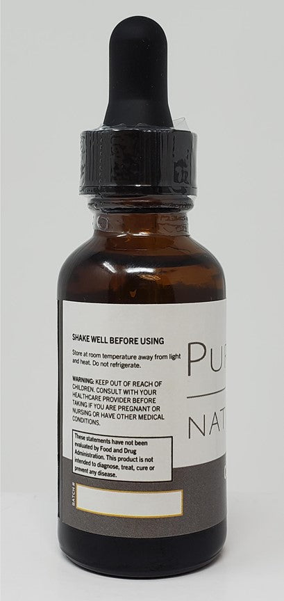 Pure Flora Full Spectrum CBD Tincture - 750mg, 1oz (a Tincture) made by Pure Flora Wellness sold at CBD Emporium