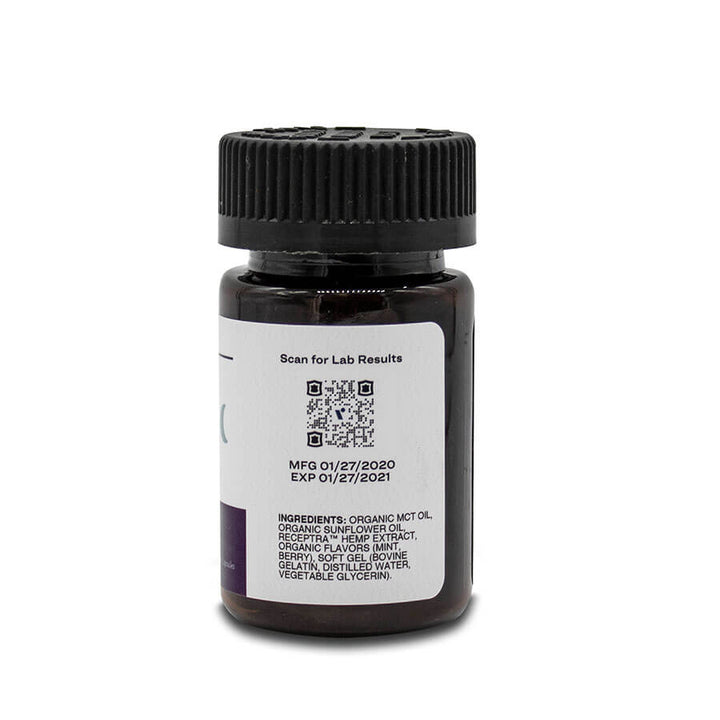 Receptra Naturals Capsules - 25mg, 30ct (a Capsules) made by Receptra Naturals sold at CBD Emporium