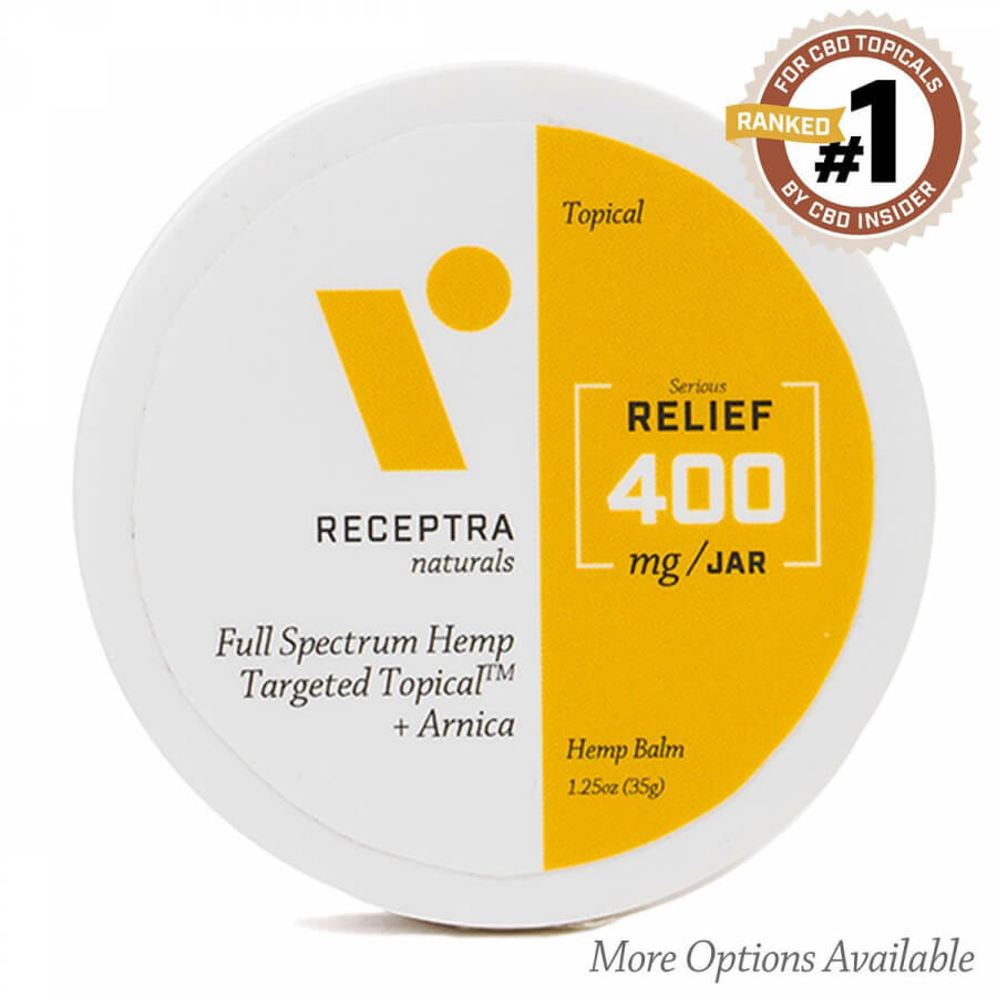 Receptra Naturals Hemp Balm (a Balm) made by Receptra Naturals sold at CBD Emporium