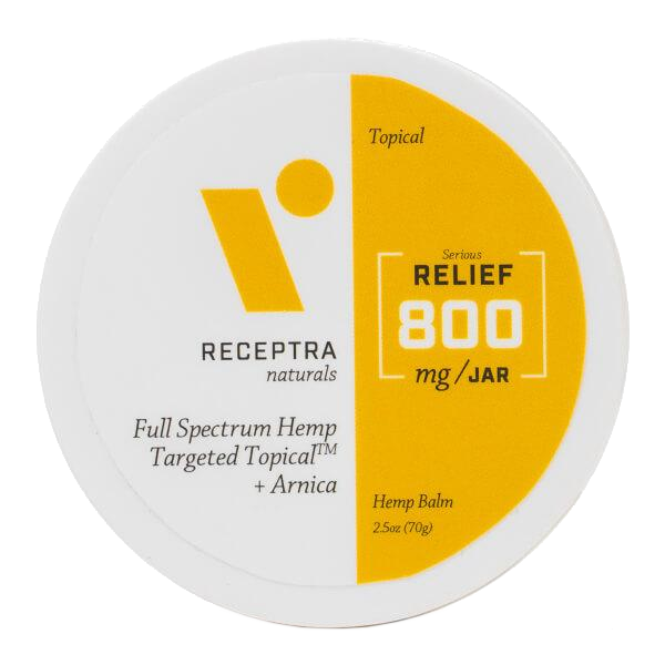 Receptra Naturals Full Spectrum CBD Balm, Arnica