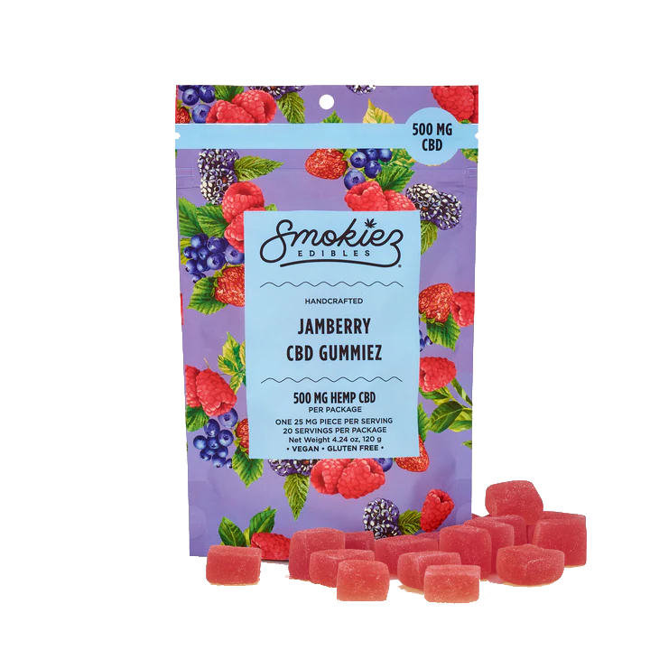 Smokiez CBD Isolate Gummies - 500mg, 20ct