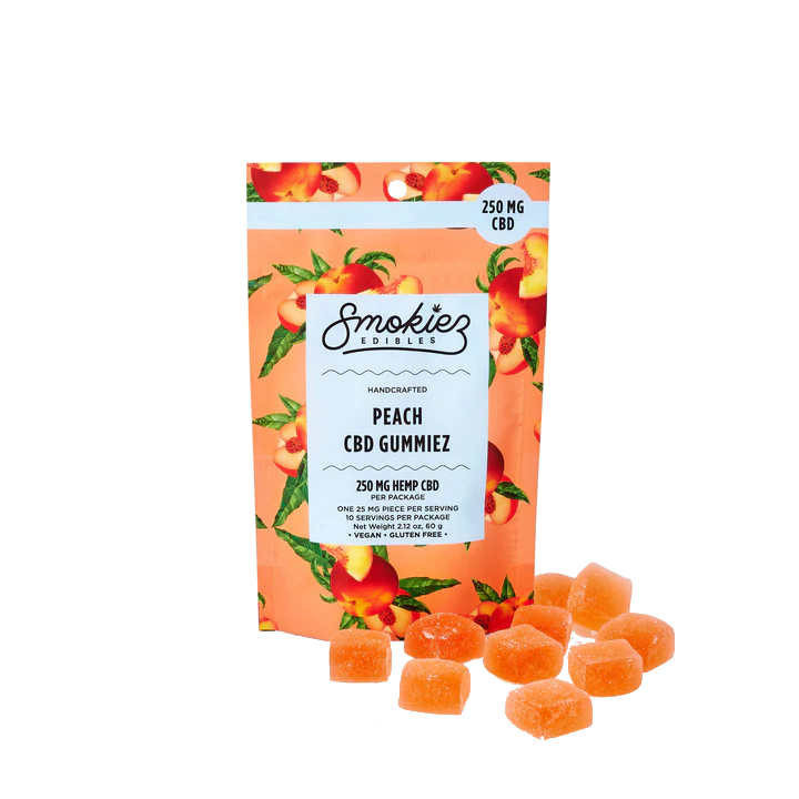 Smokiez CBD Isolate Gummies - 250mg, 10ct