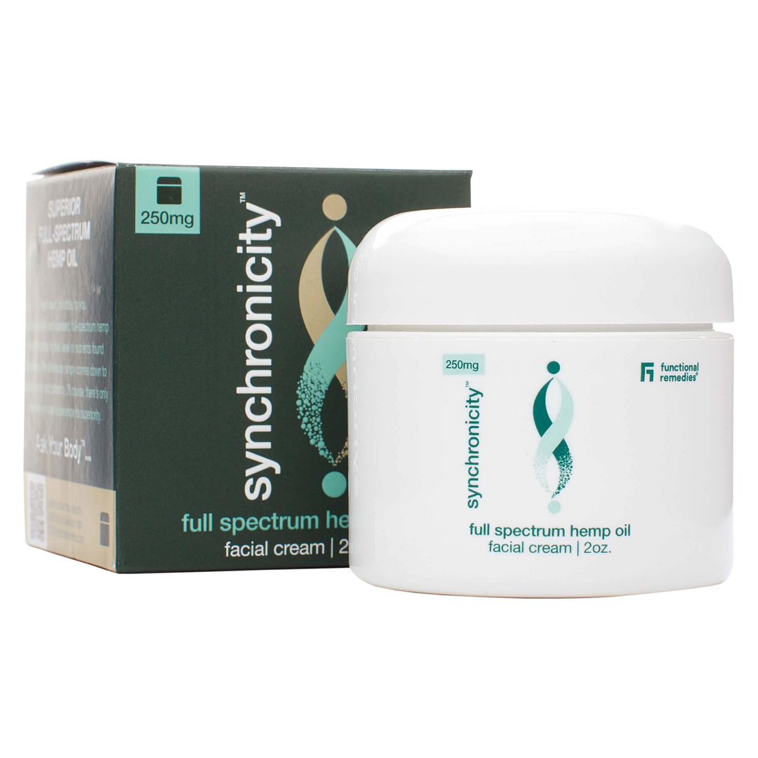 Synchronicity Full Spectrum CBD Facial Cream - 250mg, 2oz