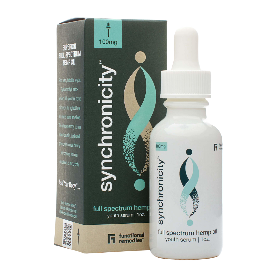 Synchronicity Full Spectrum CBD Youth Serum - 100mg, 1oz