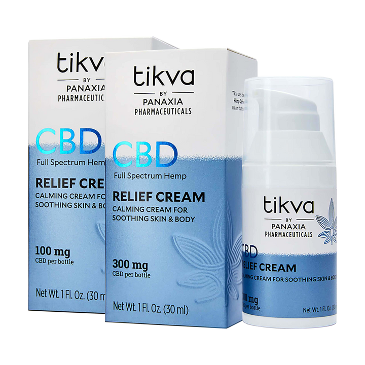 Tikva Full Spectrum CBD Relief Cream - Menthol