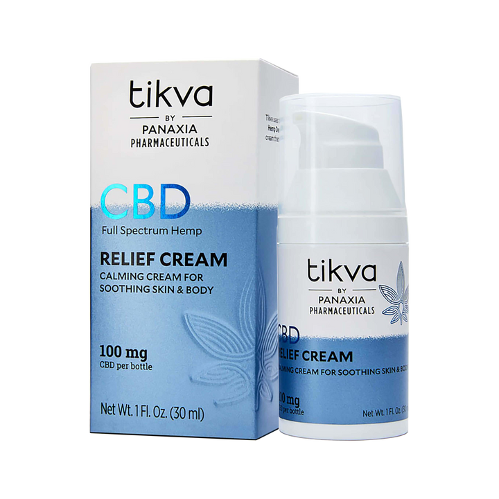 Tikva Full Spectrum CBD Relief Cream - Menthol