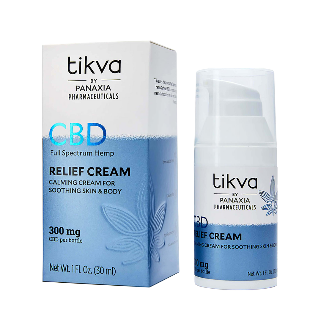 Tikva Full Spectrum CBD Relief Cream - Menthol