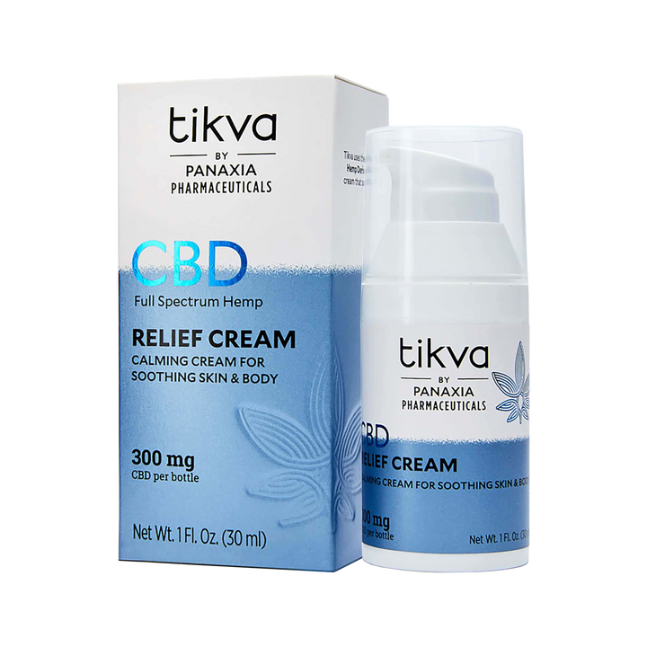 Tikva Full Spectrum CBD Relief Cream - Menthol