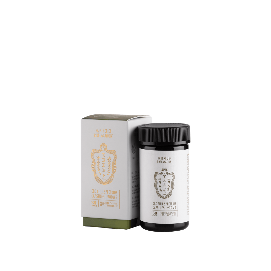 Tribe Full Spectrum CBD Oil Capsules - 30mg, 30ct (a Capsules) made by Tribe CBD sold at CBD Emporium