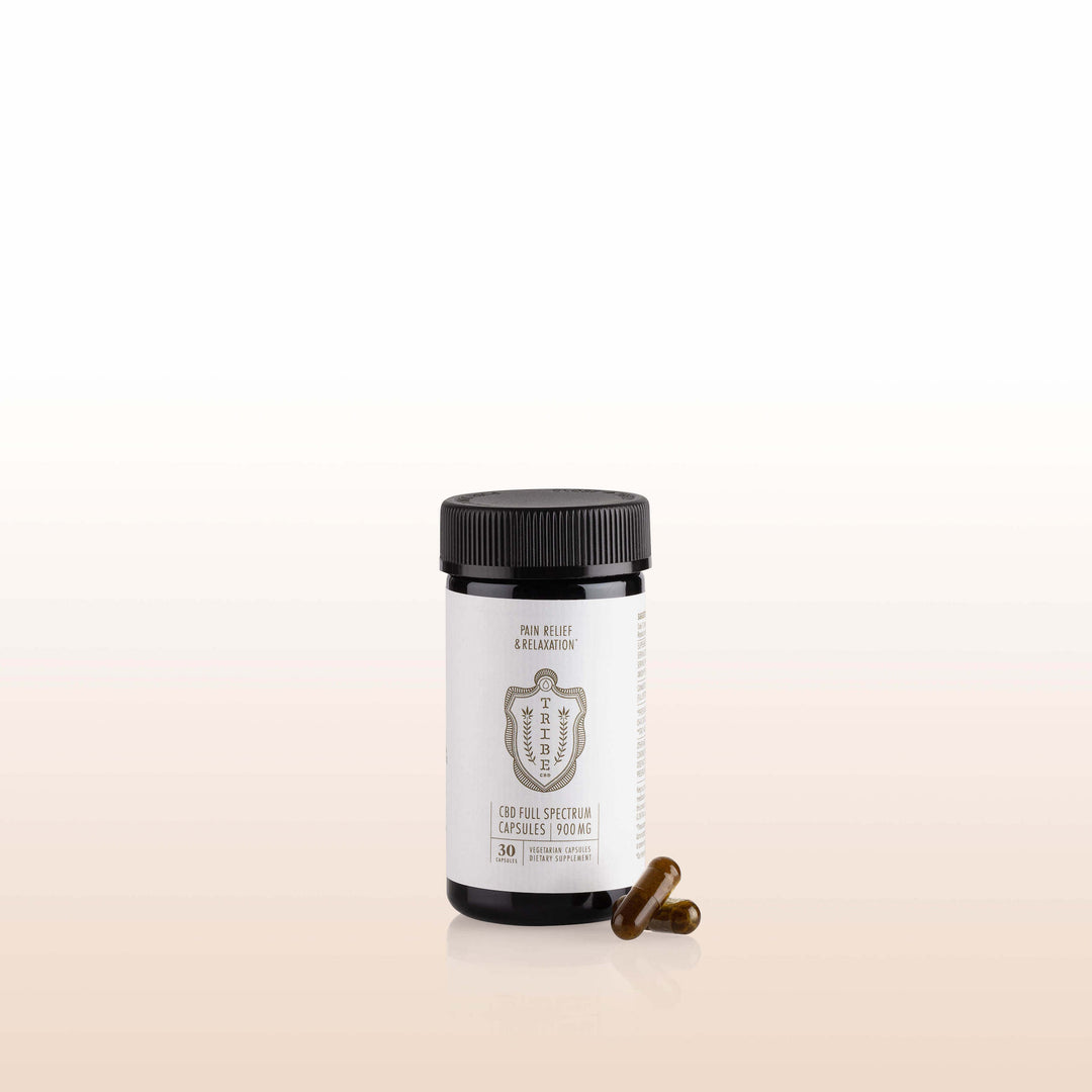 Tribe Full Spectrum CBD Oil Capsules - 30mg, 30ct (a Capsules) made by Tribe CBD sold at CBD Emporium