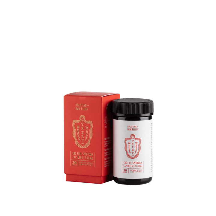 Tribe Full Spectrum CBG Oil Capsules - 30mg, 30ct (a Capsules) made by Tribe CBD sold at CBD Emporium