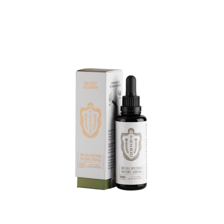 Tribe Full Spectrum CBD Oil Tincture, Natural (a Tincture) made by Tribe CBD sold at CBD Emporium