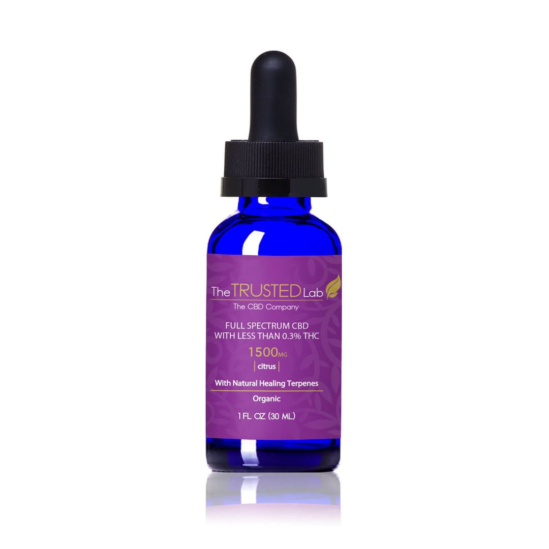 Trusted Lab Full Spectrum Tincture - Citrus (a Tincture) made by The Trusted Lab sold at CBD Emporium