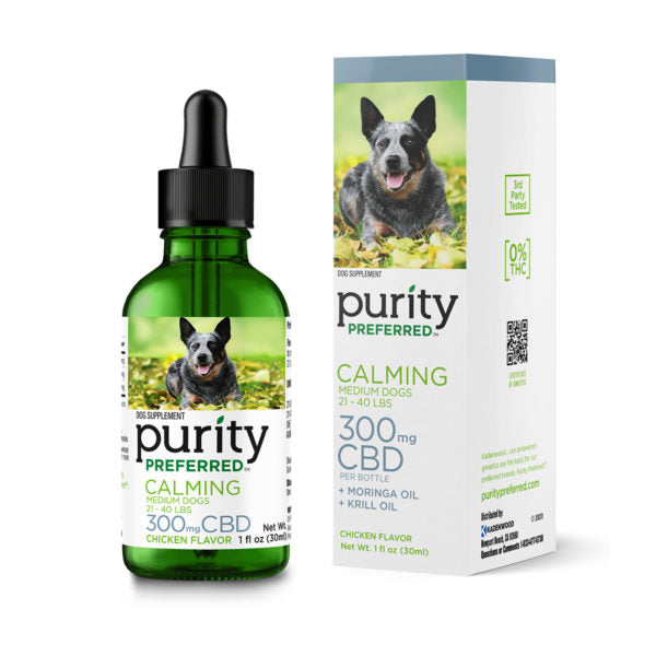 Purity Preferred Calming Pet Tincture - Dogs, Chicken Flavored (a Pets) made by Purity Preferred sold at CBD Emporium