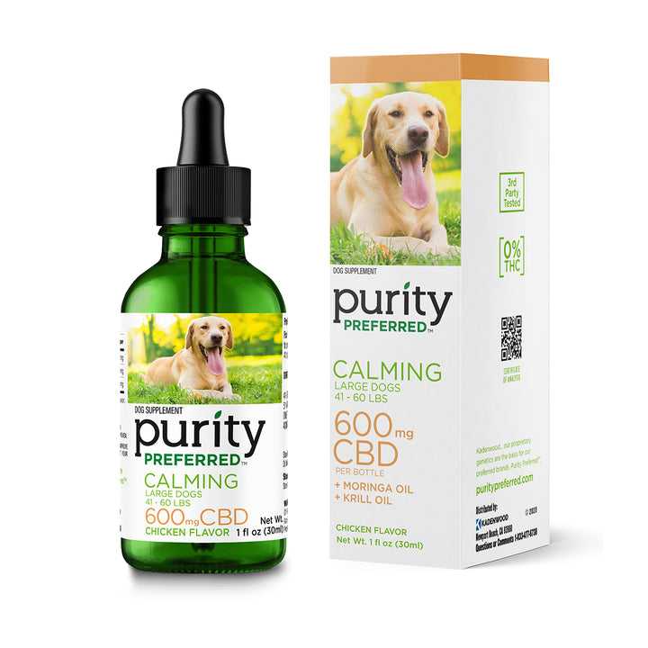 Purity Preferred Calming Pet Tincture - Dogs, Chicken Flavored (a Pets) made by Purity Preferred sold at CBD Emporium