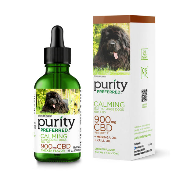 Purity Preferred Calming Pet Tincture - Dogs, Chicken Flavored (a Pets) made by Purity Preferred sold at CBD Emporium