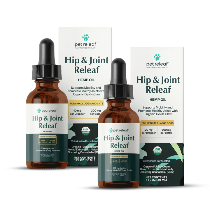 Pet Releaf CBD Oil, Hip and Joint Organic - 1oz