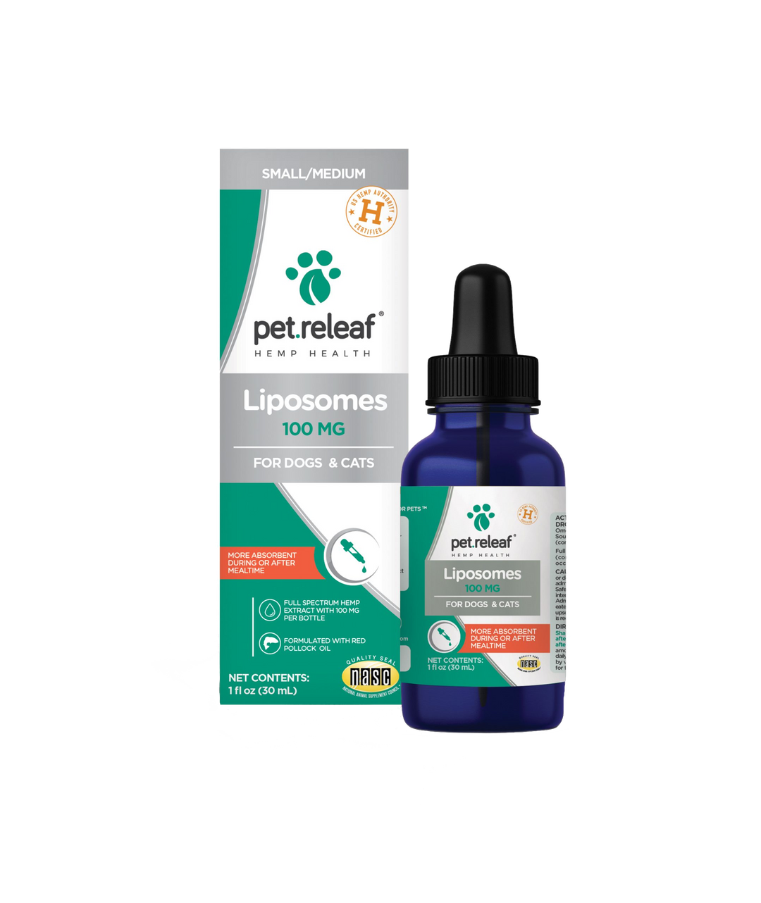 Pet Releaf CBD Oil, Liposomes