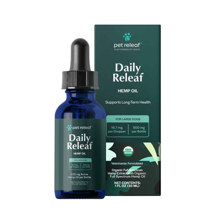 Pet Releaf CBD Oil, Daily Releaf Organic - 1oz