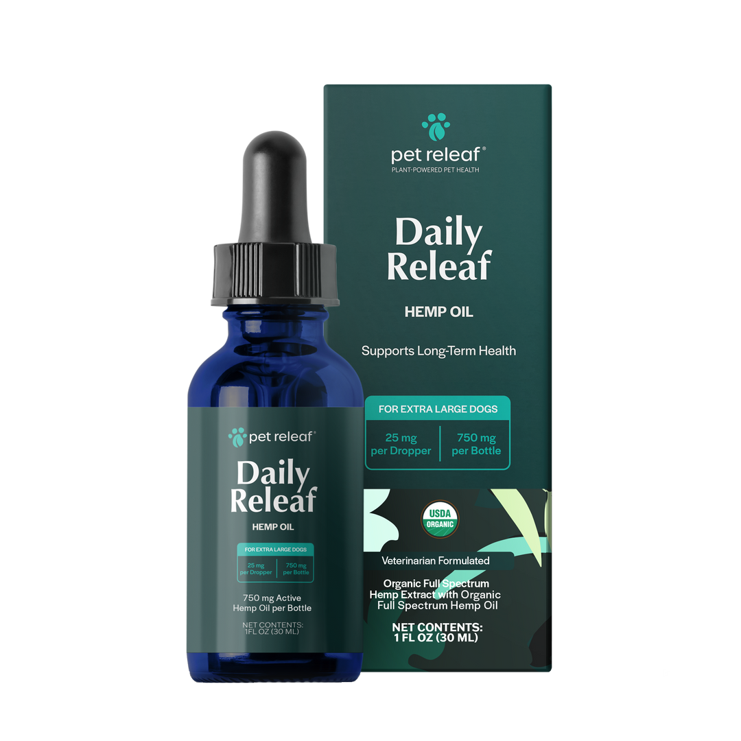 Pet Releaf CBD Oil, Daily Releaf Organic - 1oz